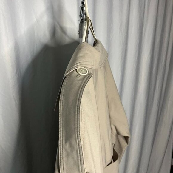 Mango Wanna Oversize Trench Coat Beige Ecru Women’s M - Picture 15 of 16